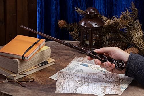Handicraftviet wooden wizard wand star design detail