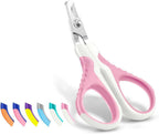 WePet Pet Nail Clippers U07.1, Professional Claw Trimmer, Bended Scissor Special for Cats, Kittens, Dogs, Puppies, Small Animals, White/Pine Green - Image 10