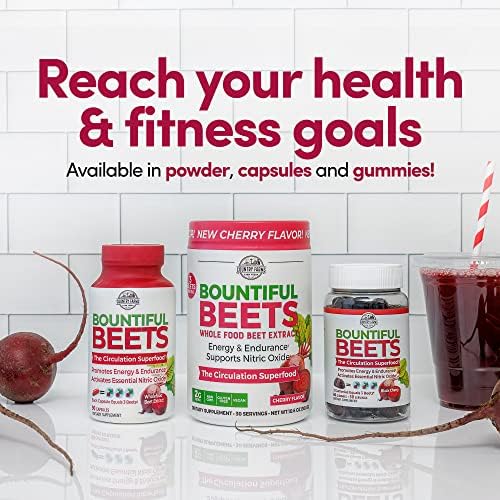Country Farms Bountiful Beets bottle with beet root extract branding