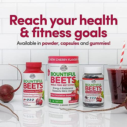 Country Farms Bountiful Beets bottle with beet root extract branding