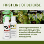 CoreTex Ivy X Pre-Contact Barrier Solution eight ounce bottle for outdoor rash prevention.