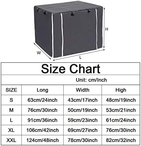 Morezi premium home decoration dog crate cover package view for 30 inch crates