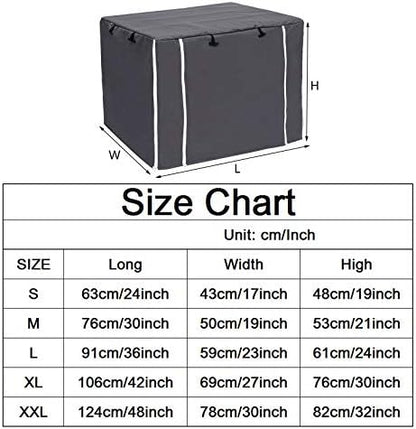 Morezi premium home decoration dog crate cover package view for 30 inch crates