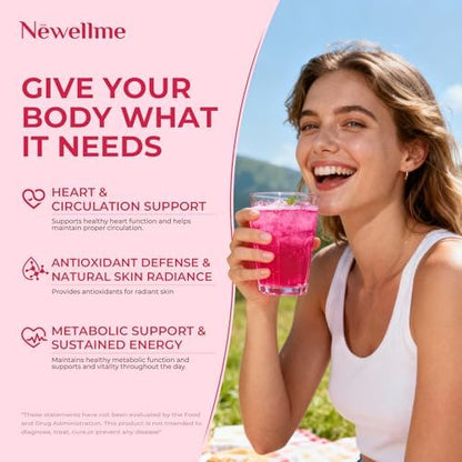 Newellme Super Reds Beetroot Powder ingredient label