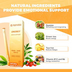 Natural mint flavor SYRKON energy boost pen with 600 uses indicator.