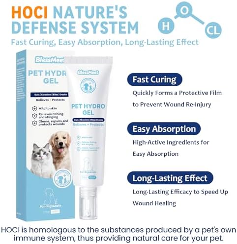 Blessmeet veterinarian formulated cat and dog wound healing cream alternative