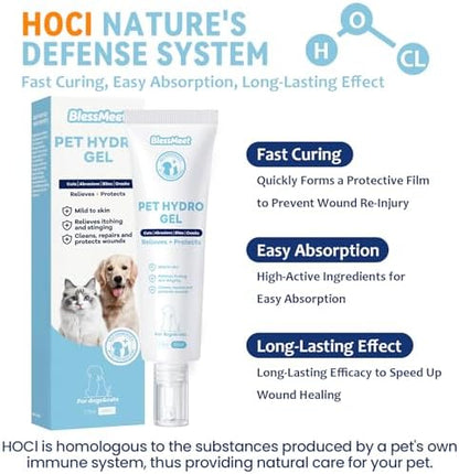 Blessmeet veterinarian formulated cat and dog wound healing cream alternative