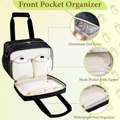 GDNasist wearable breast pump bag shoulder strap detail
