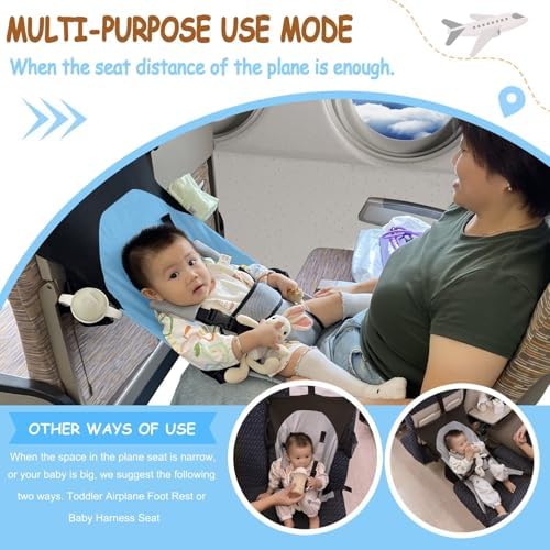MueKeesam airplane travel bed packaged in its original box demonstrating a premium authentic USA imported baby care product.
