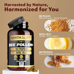 Earth Elixir dietary supplement bottle displayed against a clean background