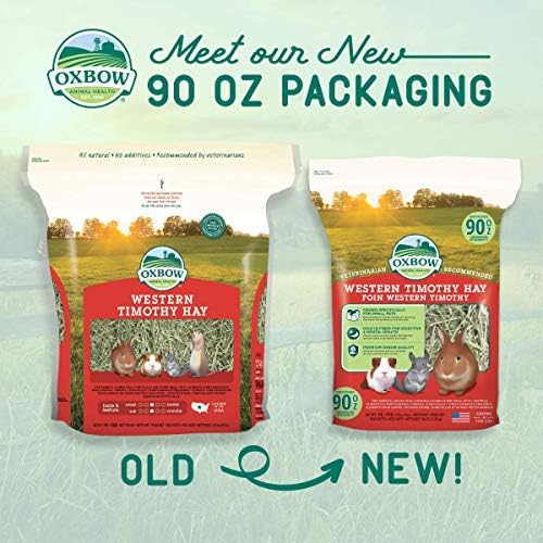 Oxbow Western Timothy Hay label and branding details