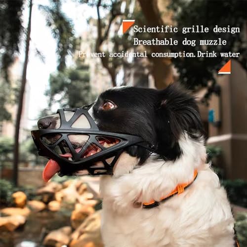LH NTGR muzzle allowing dog to pant freely