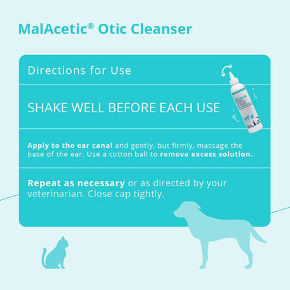 Authentic USA imported Malacetic Otic ear care solution