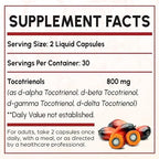 Kroppssund antioxidant support supplement bottle back label view
