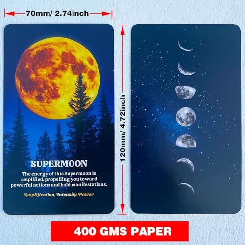 High quality artistic back design of soulme oracle cards