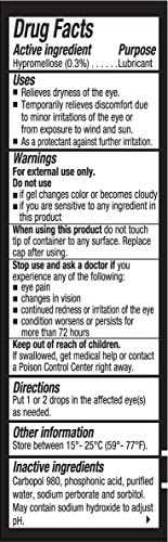 HydroEye supplement nutritional label showing GLA and Omega-3 ingredient details.