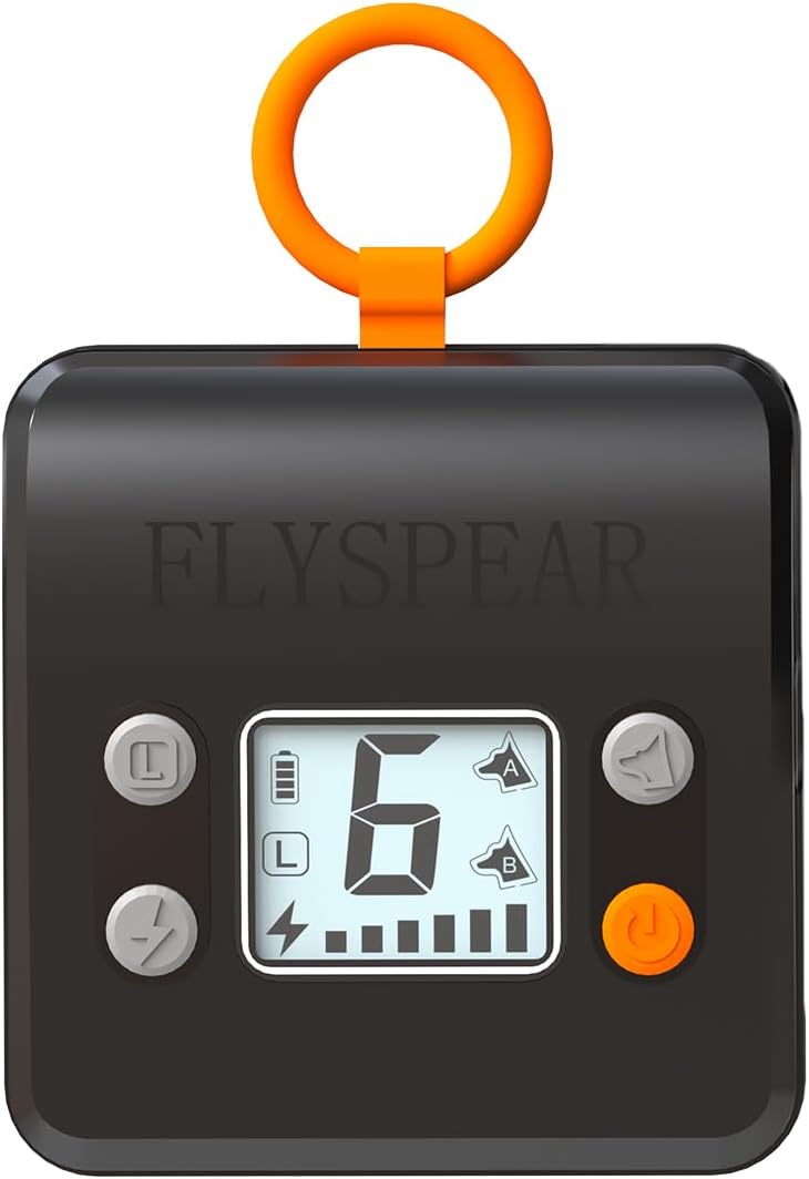 FLYSPEAR Wireless Cat Barrier - Rechargeable Indoor Barrier with 6 Adjustable Range Radius up to 7 ft, 6 Adjustable Safe Static Intensity for Cats Small Dogs with Hook (Wireless Barrier Kit) - Image 9