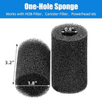 AQUANEAT aquarium sponge filter protecting baby shrimp and fry