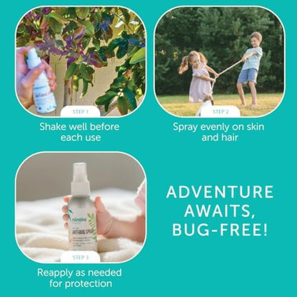 Mambino Organics non toxic mosquito spray for babies and kids