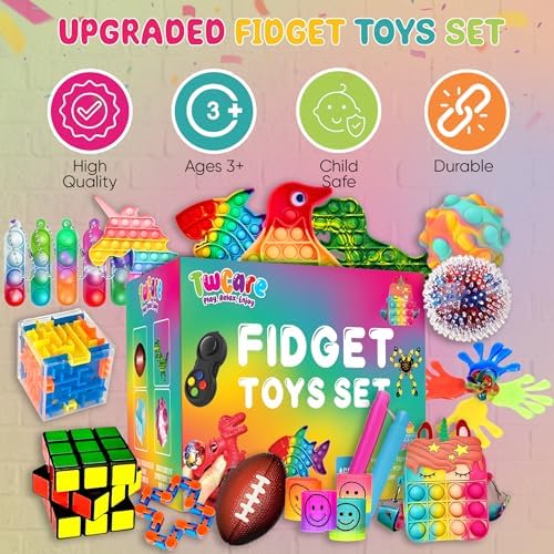 Full 120 piece variety set for sensory therapy and gifts