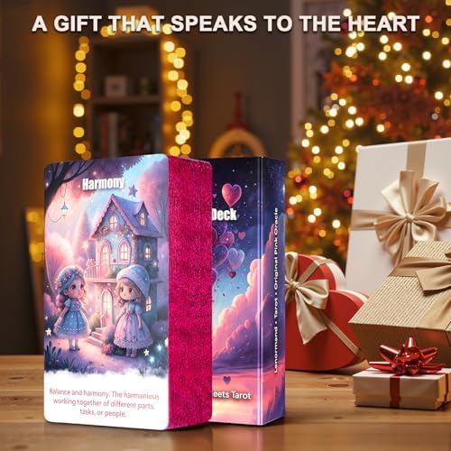 Thematic career and love spread using the premium pink lenormand cards.