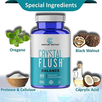 Two-step system supplement for treating toenail fungus and athlete's foot.