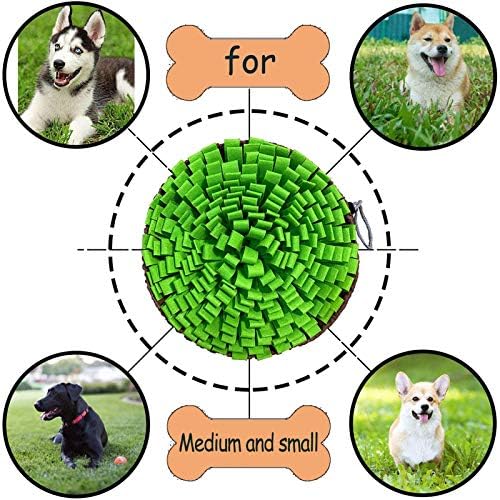 Neecong Pet Snuffle Mat For Dogs packed for travel