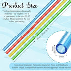 Nuanchu forty inch flexible plastic tubes in red yellow blue and green colors