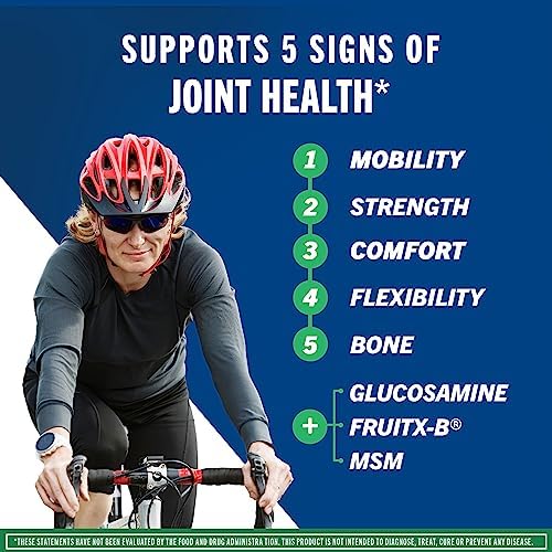 Move Free Advanced Glucosamine Chondroitin MSM Joint Support Supplement, Supports Mobility Comfort Strength Flexibility & Bone - 120 Tablets (40 servings)* - Image 3