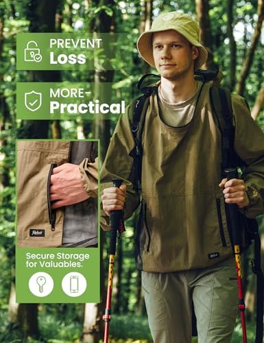 Detailed view of Relexit bug-proof jacket hood and drawstring adjustment