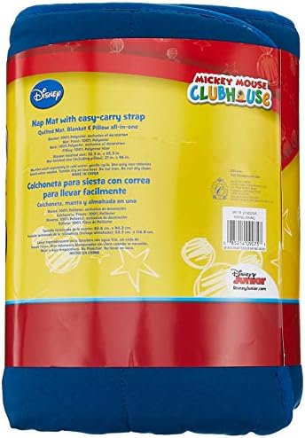 Disney Mickey's Toddler Rolled Nap Mat, Flight Academy - Image 5