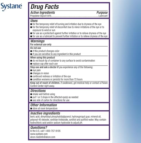 Authentic USA imported Systane Complete PF eye drops for Indian consumers.