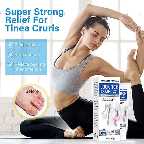 iTecFreely extra strength antifungal treatment tube for tinea cruris relief