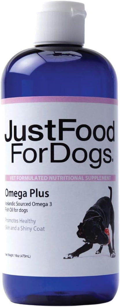 Eco friendly fish oil alternative for dogs liquid pour visualization