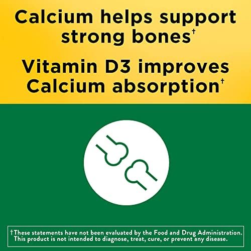 Nature Made gluten free calcium supplement bottle
