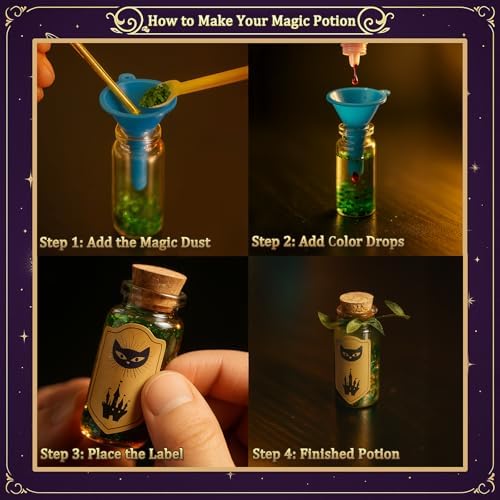 AMIZEY kids arts and crafts kit detailing the step by step illustrated instruction guide.