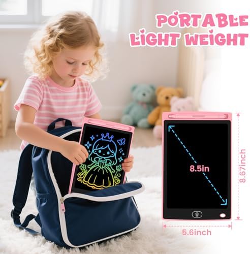 Close up of Glochin LCD tablet with stylus and erase button