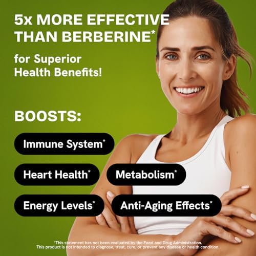 HealMeal Dihydroberberine premium capsules containing R-Alpha Lipoic Acid and Apigenin