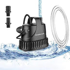 Aoumcom aquarium water pump with nozzle accessories