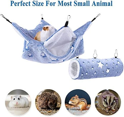 Mogoko hammock and tunnel set arranged for play