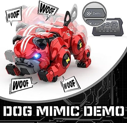 Lterfear Robot Dog remote control and accessory display