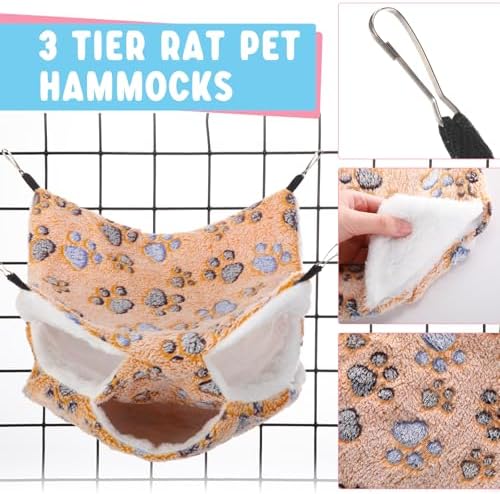 Ferret 3 tier hammock and tunnel system