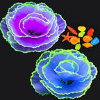 Packaging presentation of the genuine US-imported Besimple aquarium coral decoration.