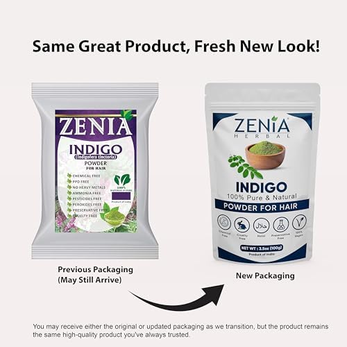 Zenia natural herbal hair dye product details
