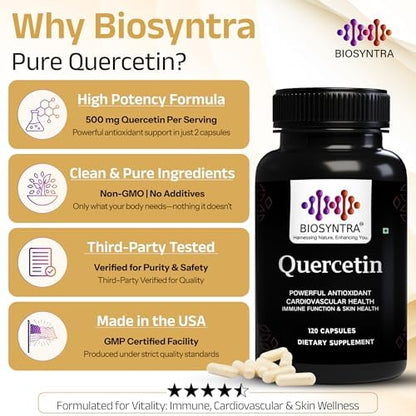 Biosyntra antioxidant immune support supplement bottle and packaging box