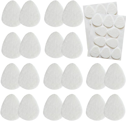 YFLife Metatarsal Pads 20 pack front view showing white felt cushions.