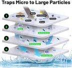 Hygger micro fine polyester media roll unfolded for multi layer mechanical filtration