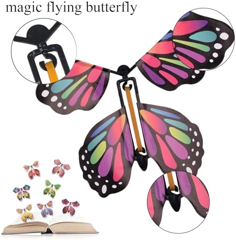 Gloreyan flying paper butterfly surprise toys packed carefully inside a customized explosion gift box