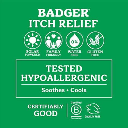 Badger outdoor itch relief stick with colloidal oatmeal and menthol
