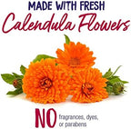 Natural plant based garden marigold first aid cream side panel